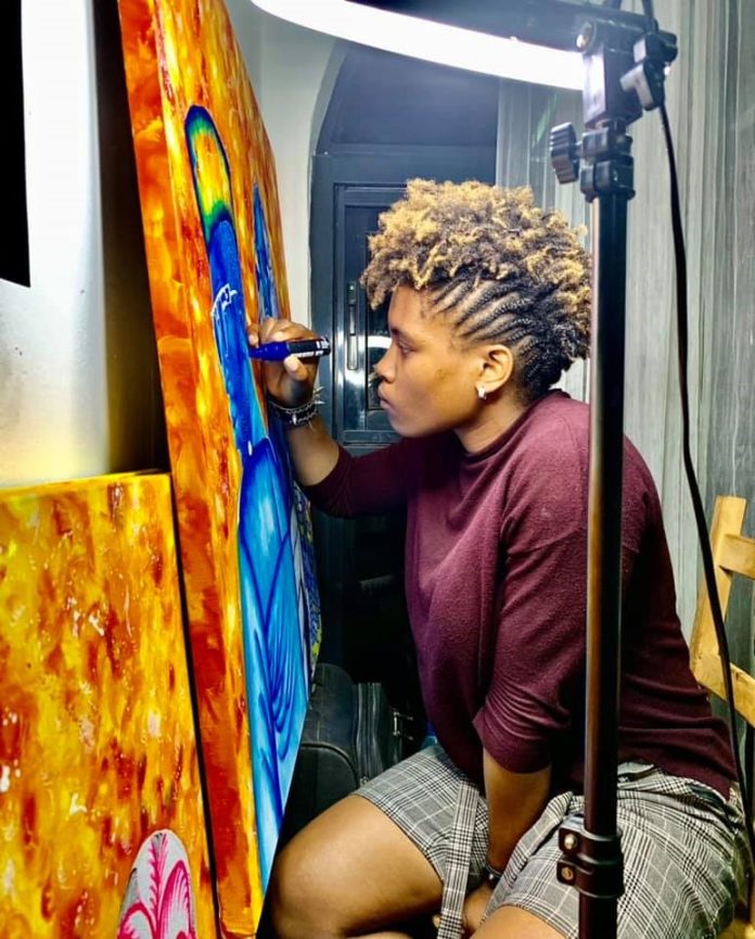 Grâce Dorothée TONG : l’artiste plasticienne qui fait la fierté de l’Afrique !
